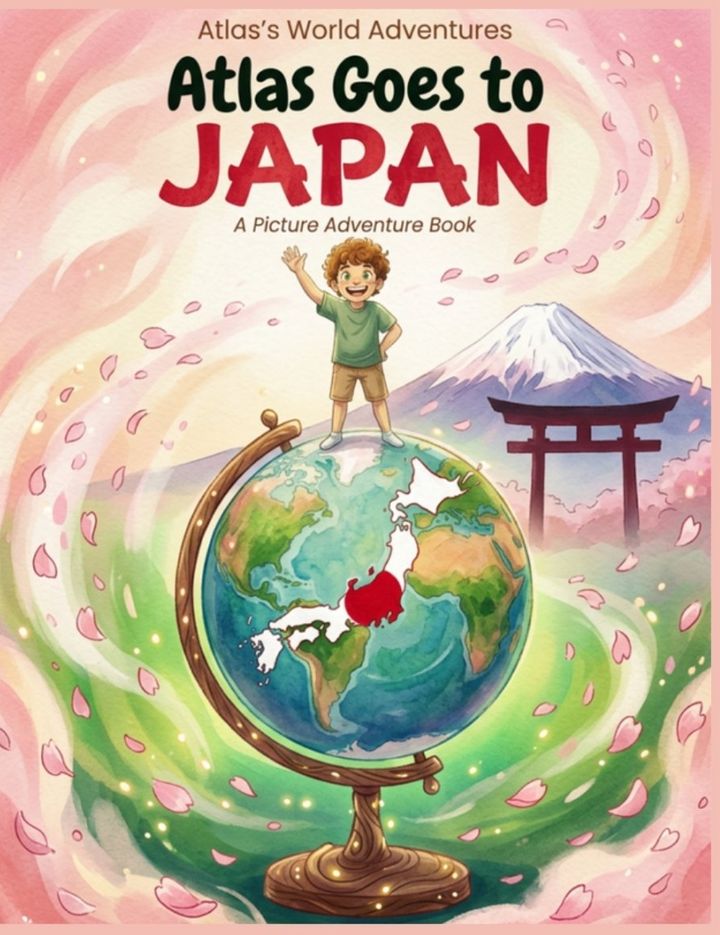 Atlas Goes to Japan cover